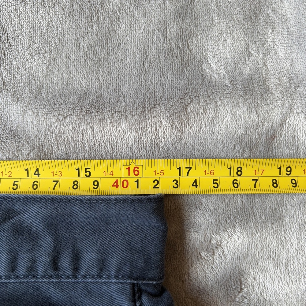 VTG Polo Ralph Lauren Pants Mens 33x30 Blue Cotton Chino Straight Five Pockets - Picture 6 of 7